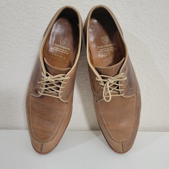 Allen Edmonds CLARK STREET DAINITE 10.5 Camel GOODYEAR WELT - Picture 4 of 7
